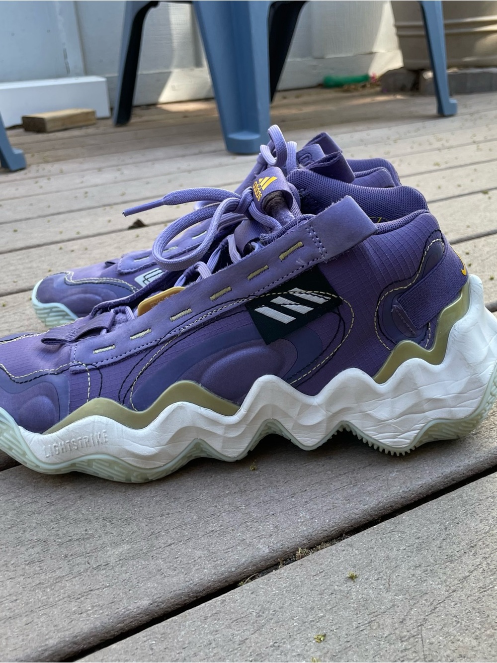 Adidas Exhibit B Candace Parker Mid Basketball Shoes Sneakers Women’s 10
